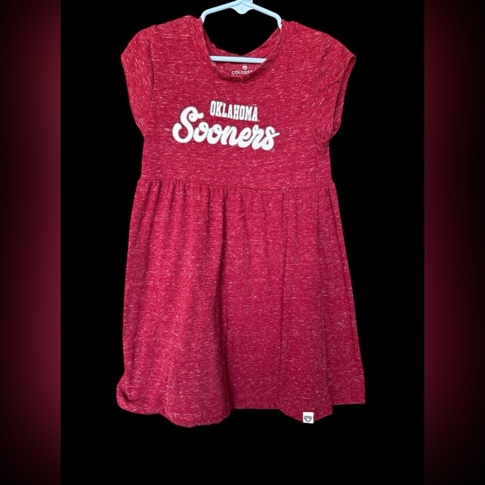 Colosseum Oklahoma Sooners Red Dress Size 5t